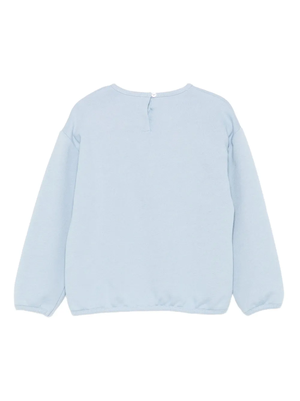 Gucci Kids x Euan Roberts sweater met grafische print Blauw