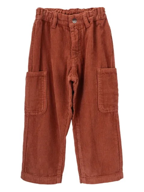 Knot Lunnes corduroy patch-pocket trousers