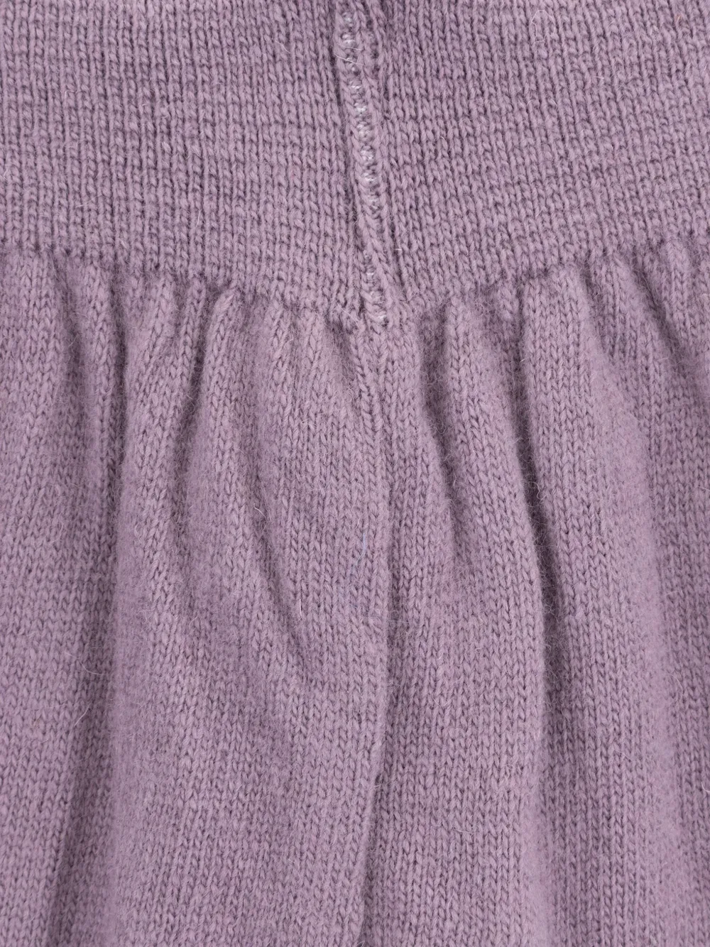 Knot Jeth Knitted Elastic-waist Trousers In Purple