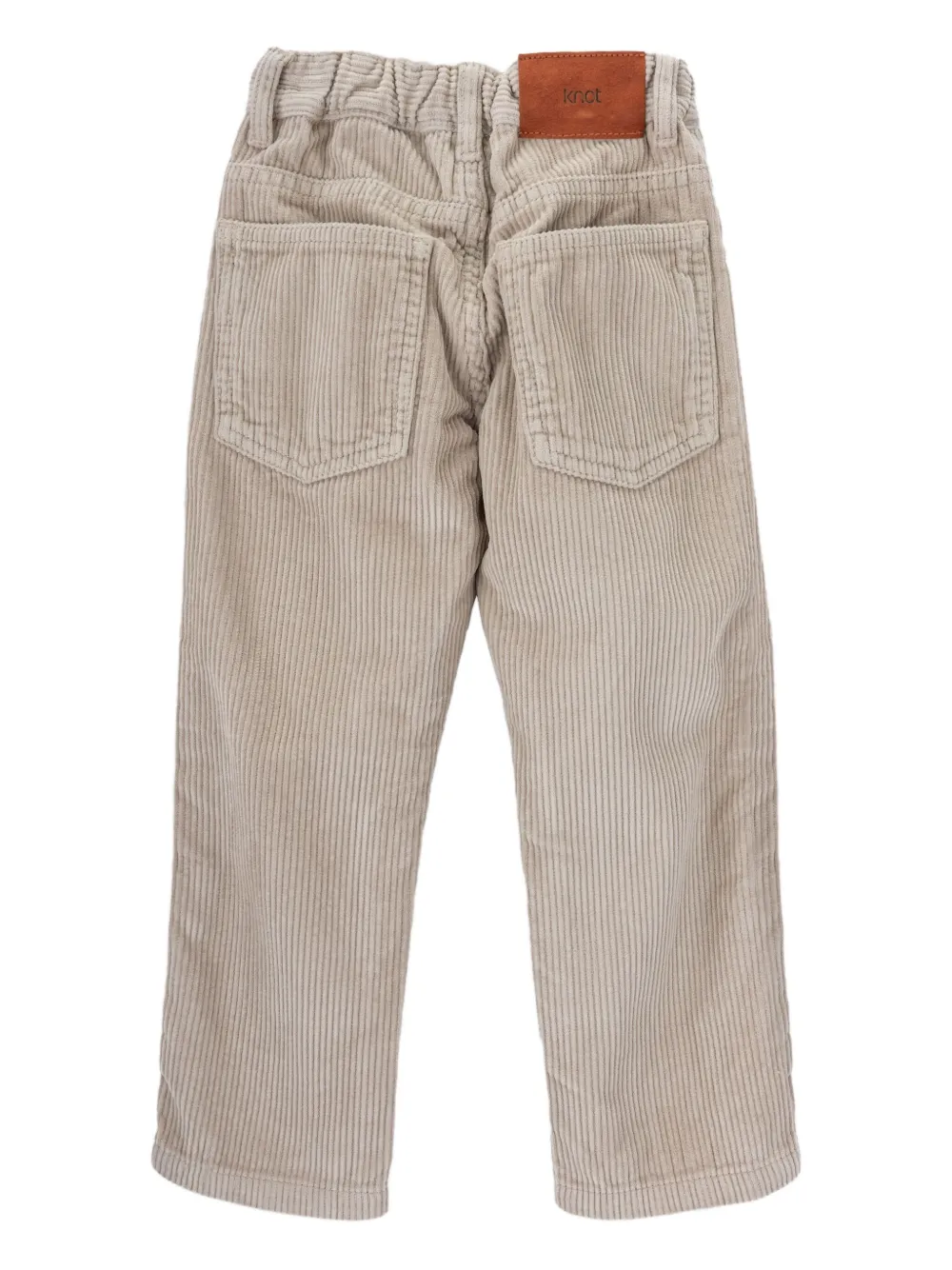 Knot Jake ribfluwelen broek Beige