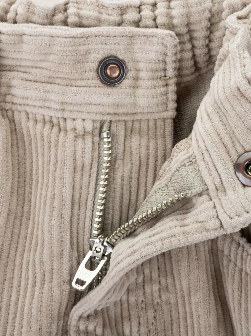 Knot Jake ribfluwelen broek Beige