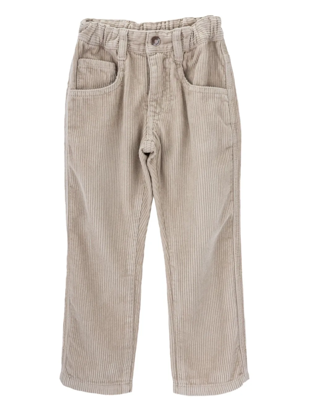 Knot Jake ribfluwelen broek Beige