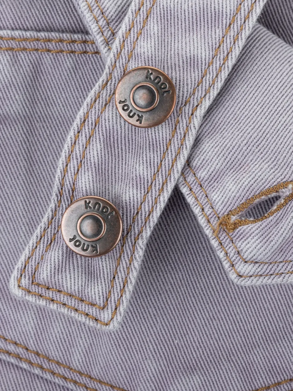 Knot Overall met knoopsluiting Blauw
