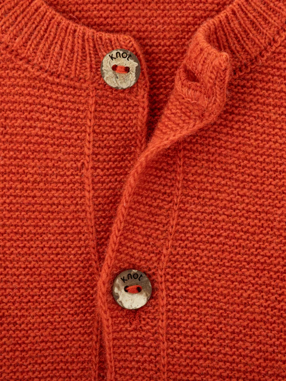 Knot Vest met knopen Oranje