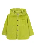 Knot Harrison hooded corduroy jacket - Green