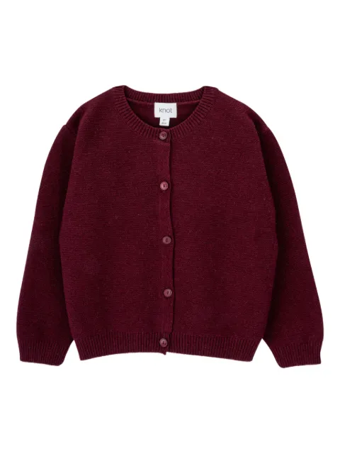 Knot Valentina button-front cardigan
