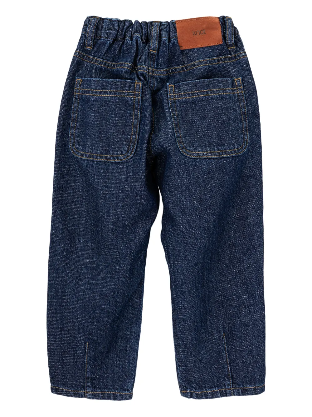 Knot Lacie Denim Trousers In Blue