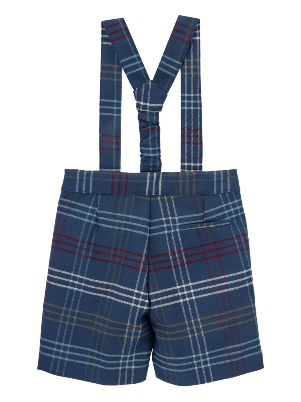 Knot Booker checked shorts | Boys Smart Shorts | Image 2