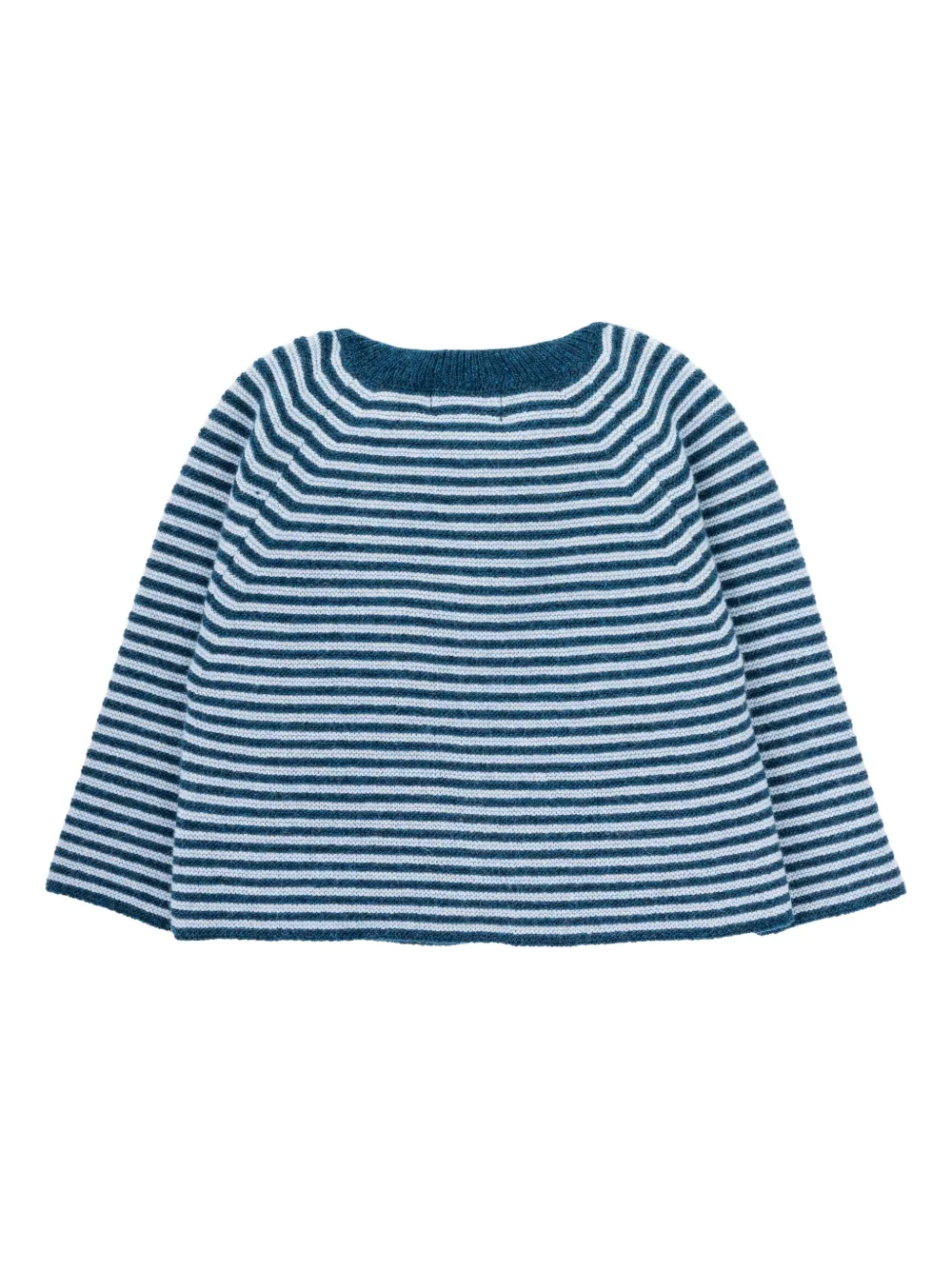 Knot Marine Stripes Striped Sweater In Blue
