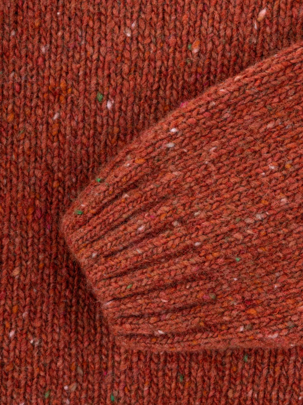 Knot Gebreide trui Oranje