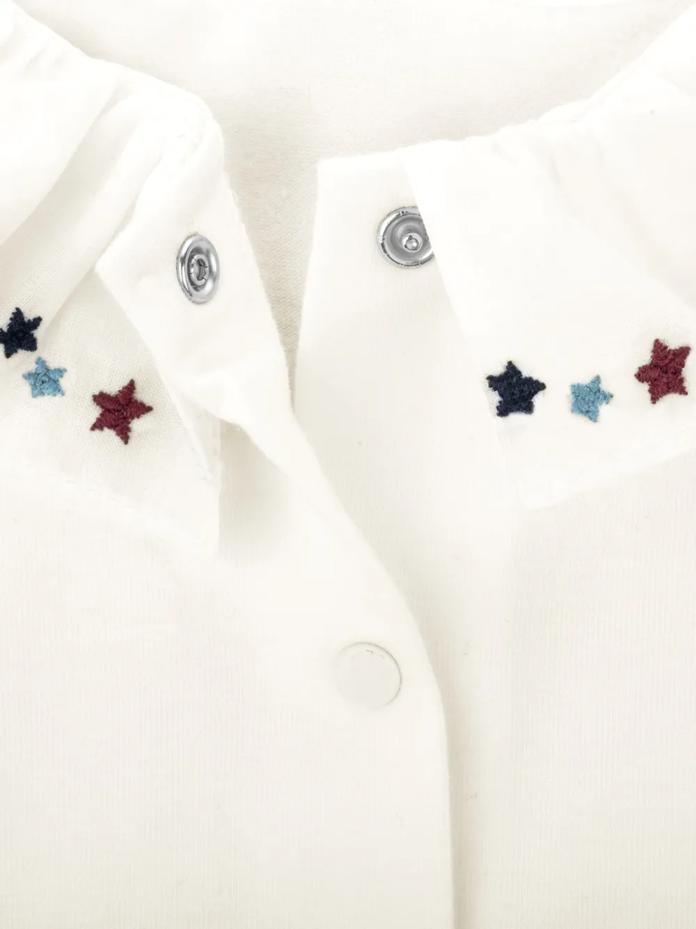 Knot Jolly Starde Embroidered Bodysuit In White