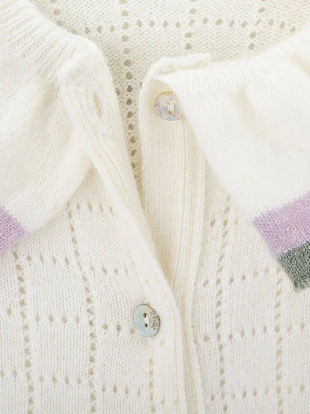 Knot Snowie Moon romper Wit