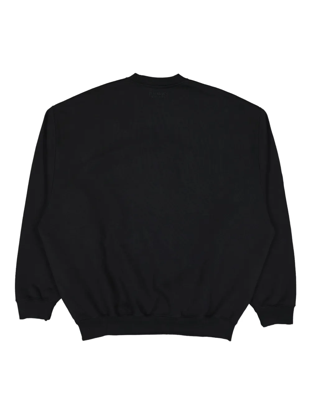 VETEMENTS logo-embroidered sweatshirt - Zwart