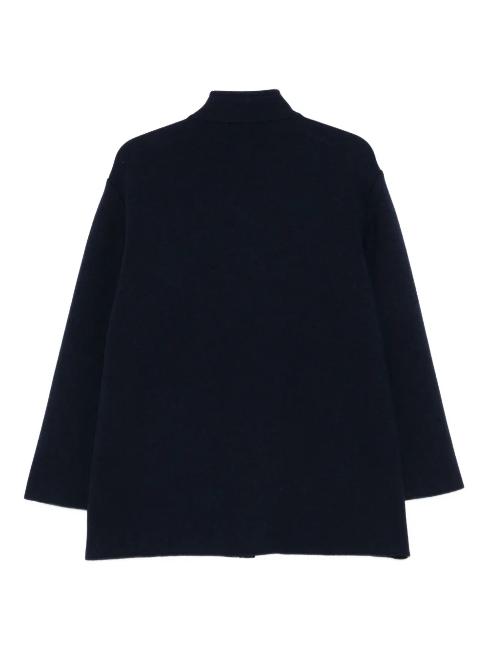 Anne Claire High-neck Jacket In Blue