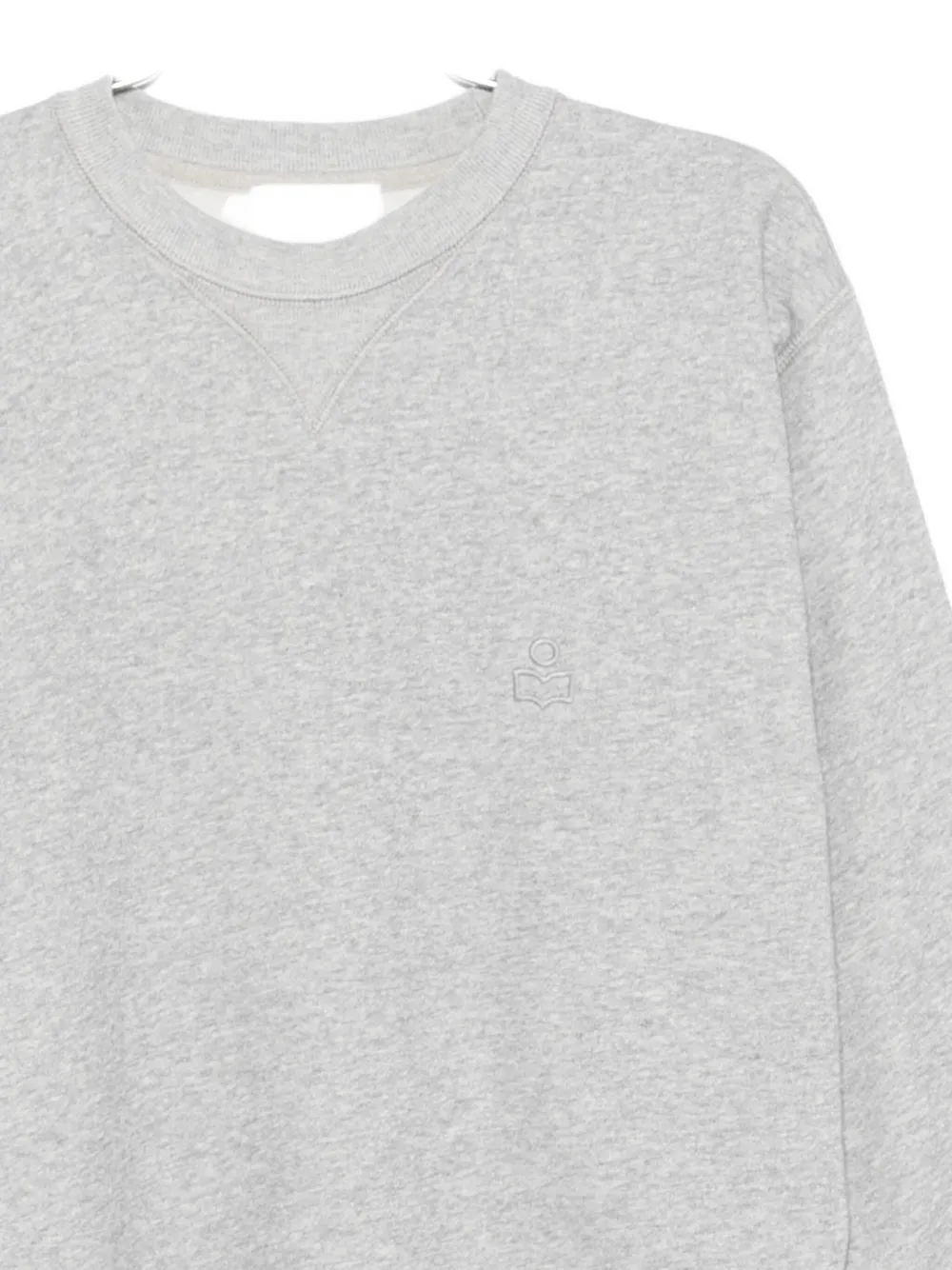 Isabel Marant Crew-neck Sweatshirt In Gray