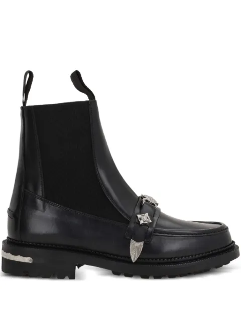 Toga Pulla buckle-embellished chelsea boots