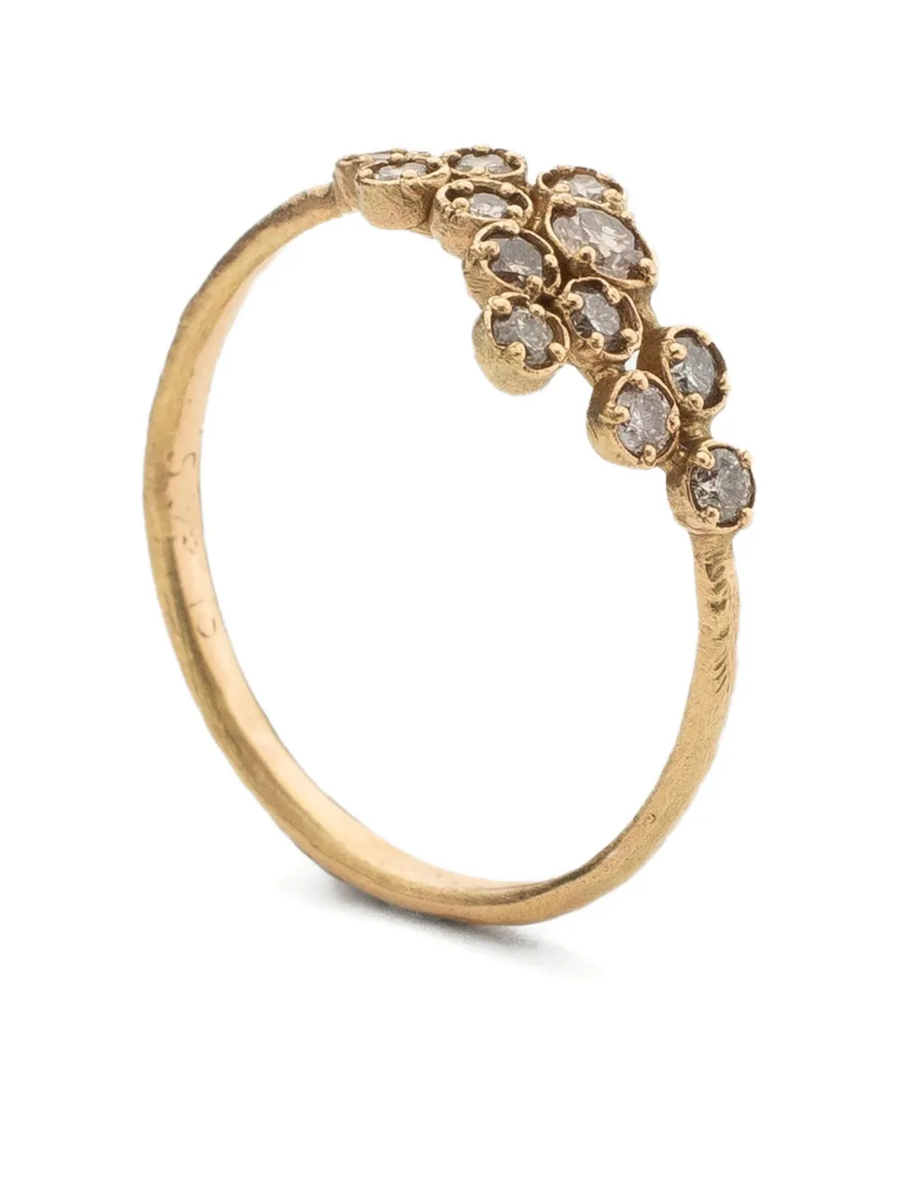 14k Yellow Gold Twelve Diamond Rings