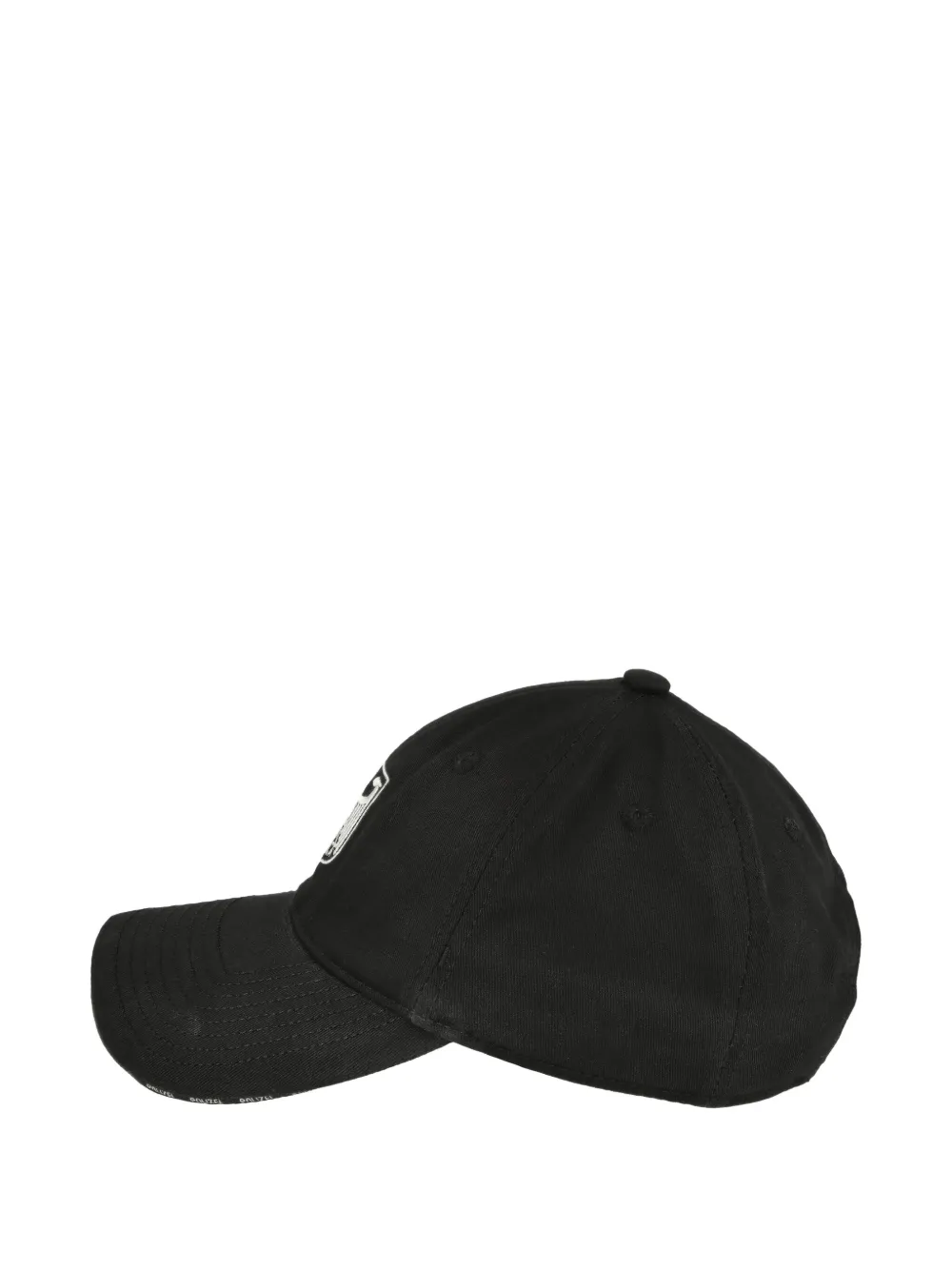 VETEMENTS Polizei eagle-emblem baseball cap Zwart