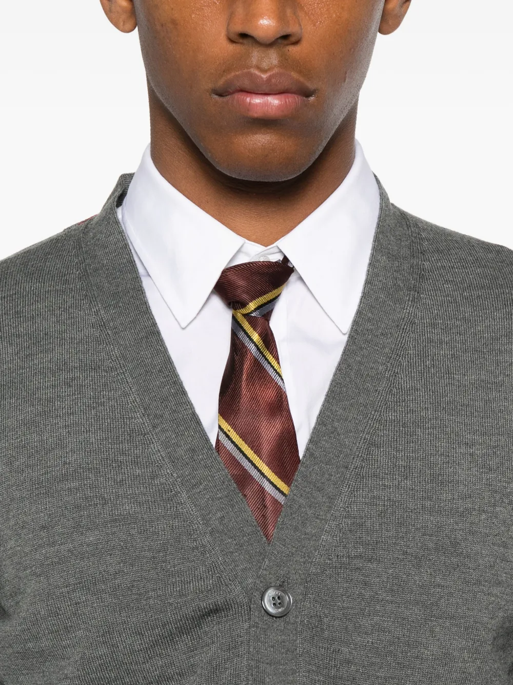 Gucci Vest met V-hals Grijs