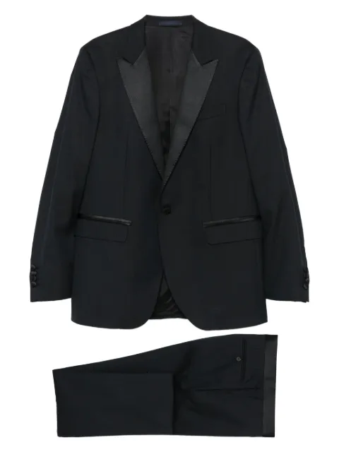 Lanvin satin-trimmed suit