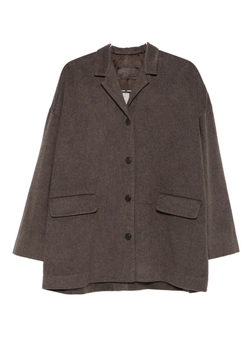 Private 0204 buttoned jacket | Brown | Image 1