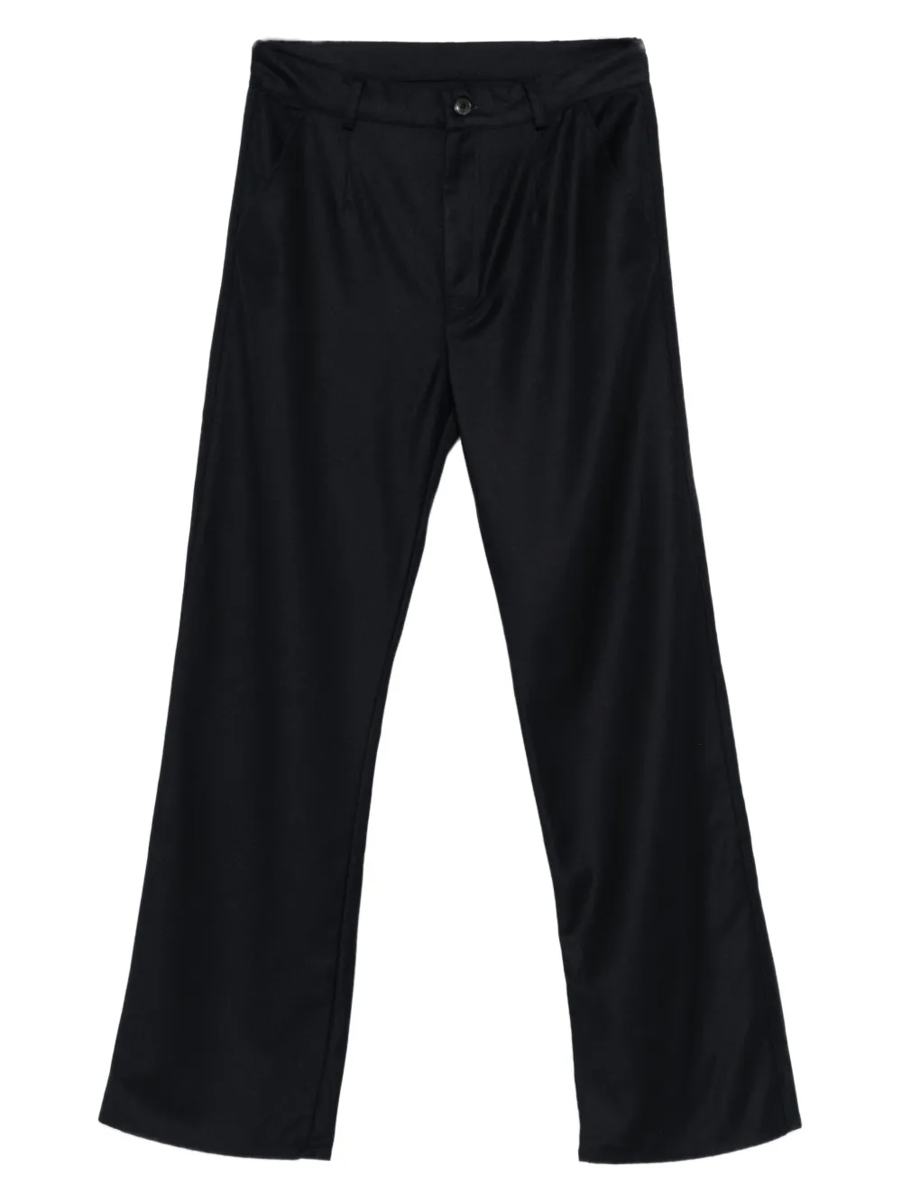 Private 0204 button-fly wool trousers | Blue | Image 1