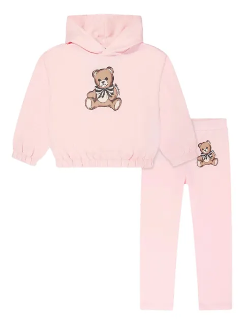 Moschino Kids teddy-print tracksuit