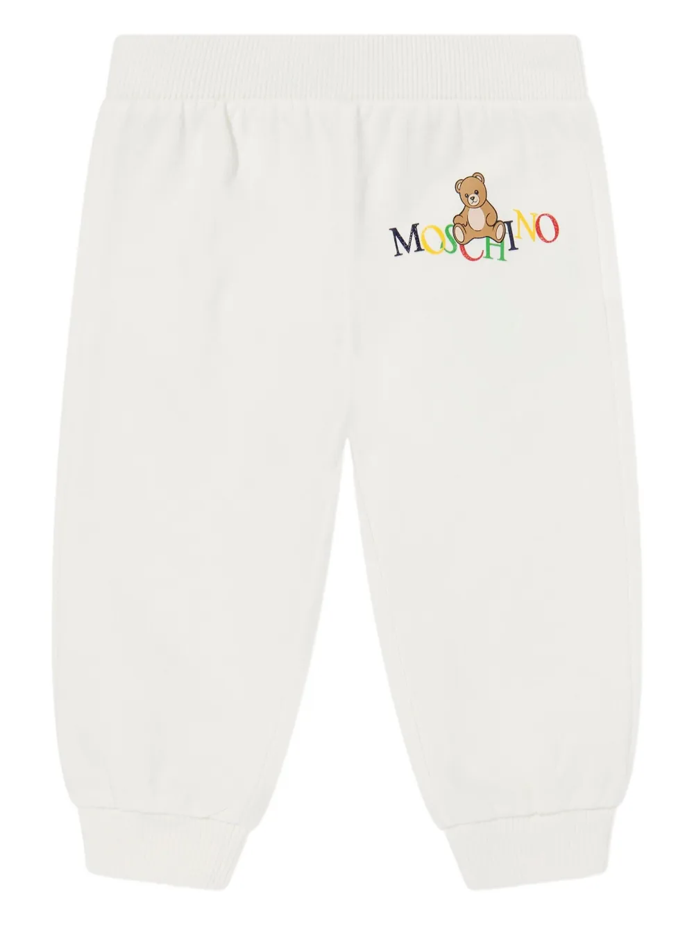 Moschino Teddy-print Tracksuit In White
