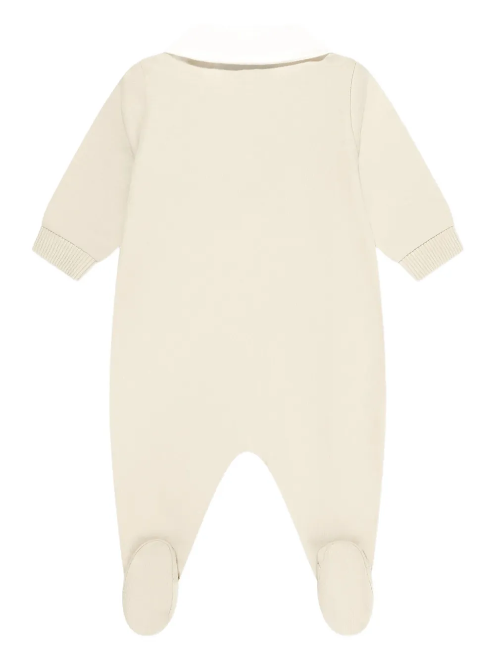 Moschino Kids logo-print collared babygrow | Babygrow Sets | Image 2
