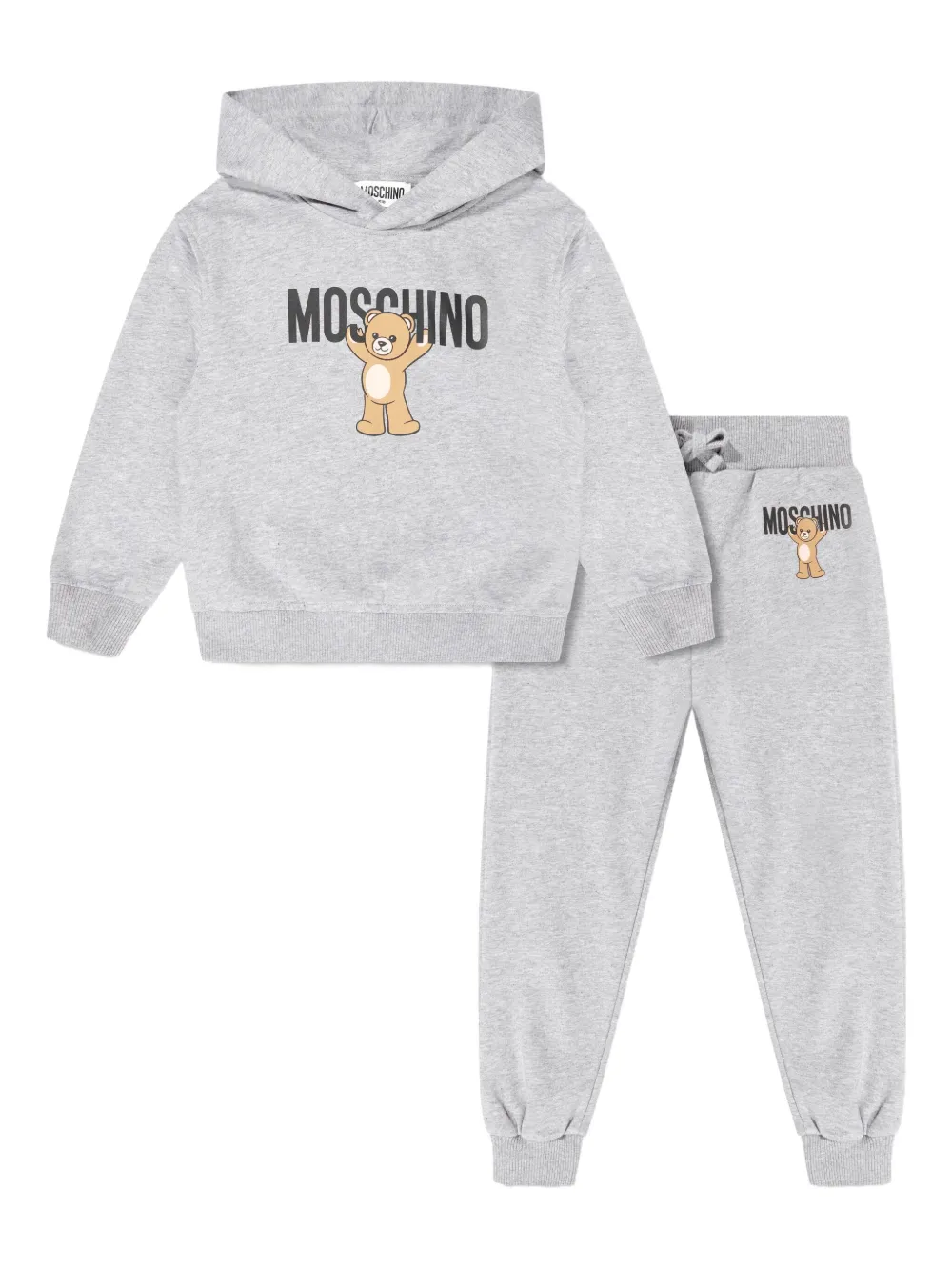 Moschino Kids teddy-logo tracksuit | Grey | Image 1