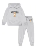 Moschino Kids teddy-logo tracksuit - Grey