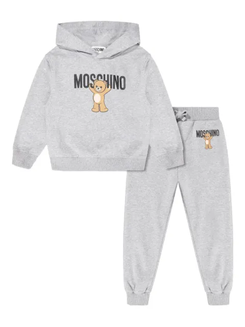 Moschino Kids teddy-logo tracksuit