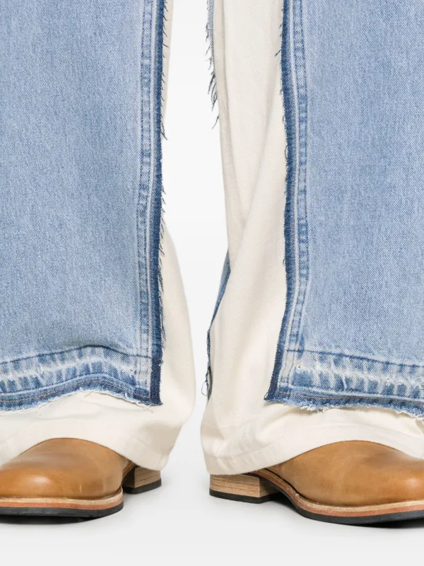 Kartik Research ビーズトリム ジーンズ | ブルー | FARFETCH JP