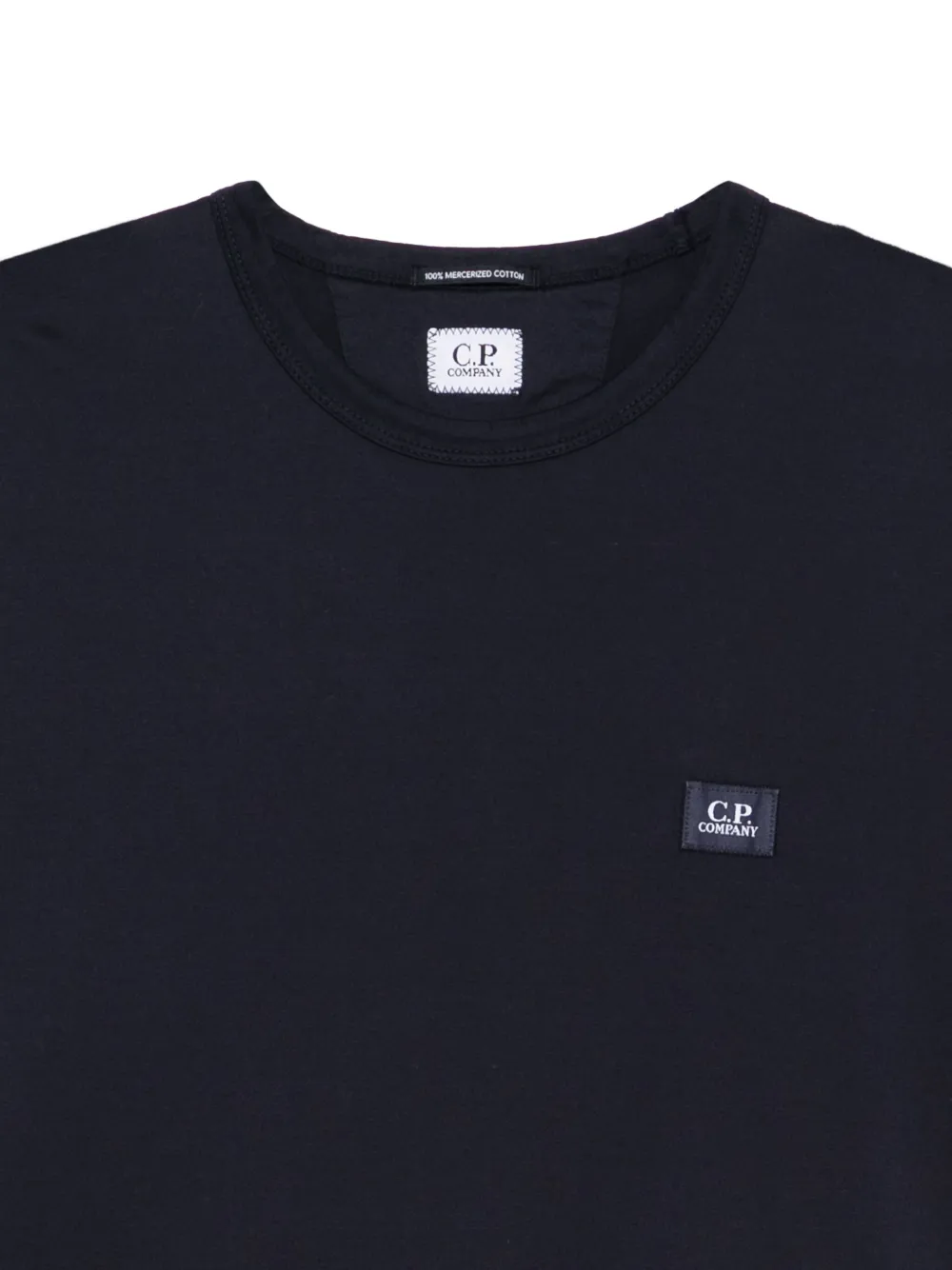C.P. Company Trui met logopatch Blauw