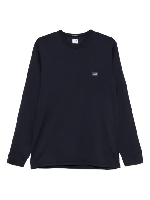 C.P. Company logo-patch sweater