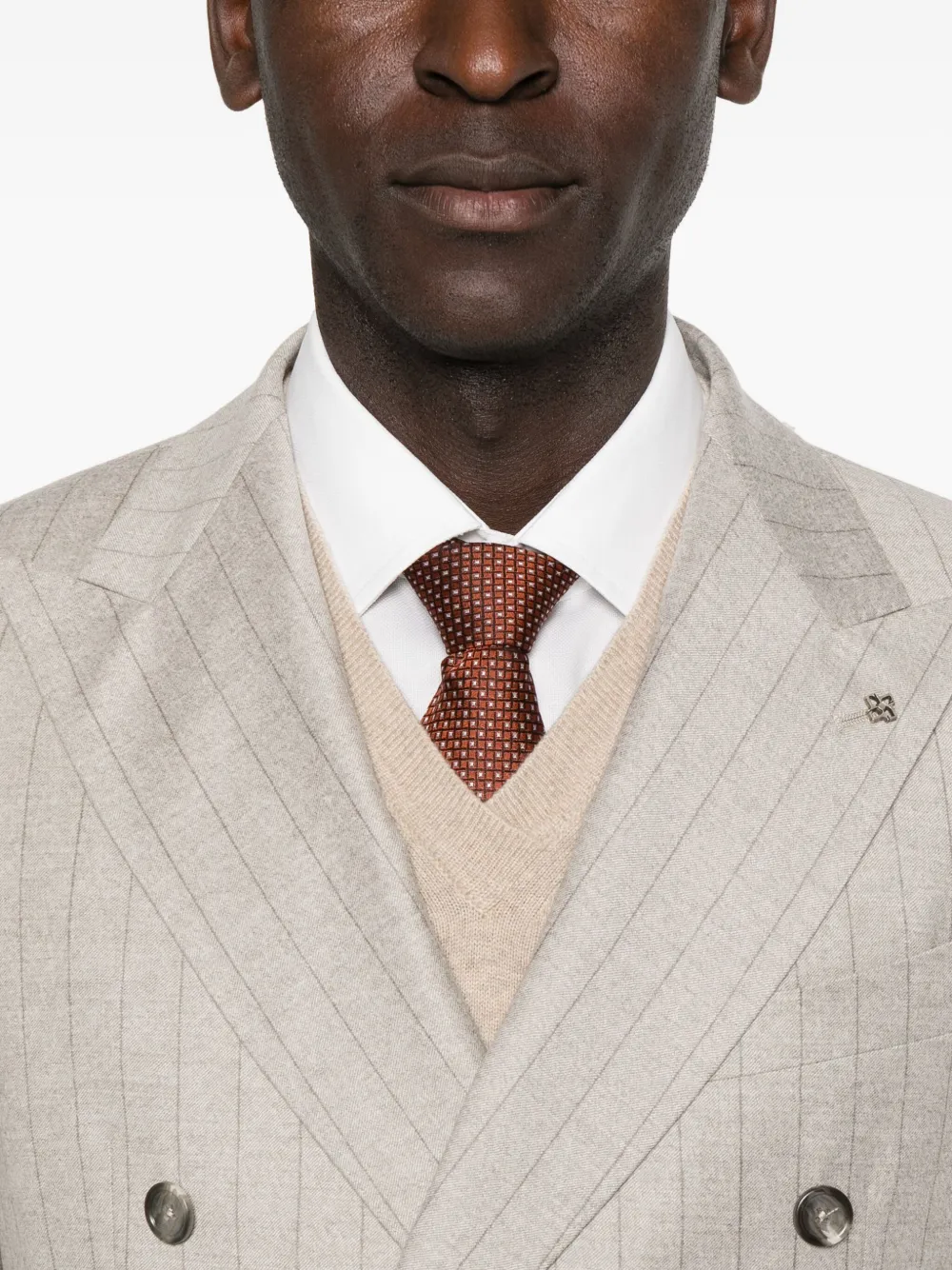 Tagliatore ピンストライプ ダブルスーツ | ニュートラル | FARFETCH JP