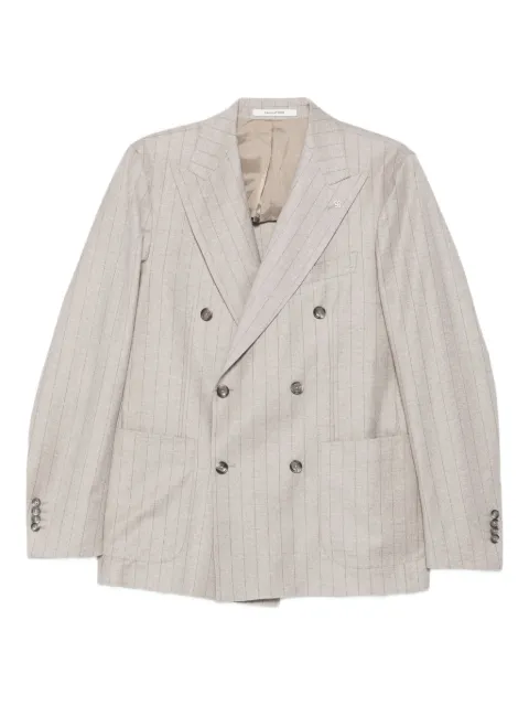 Tagliatore pinstripe double-breasted suit