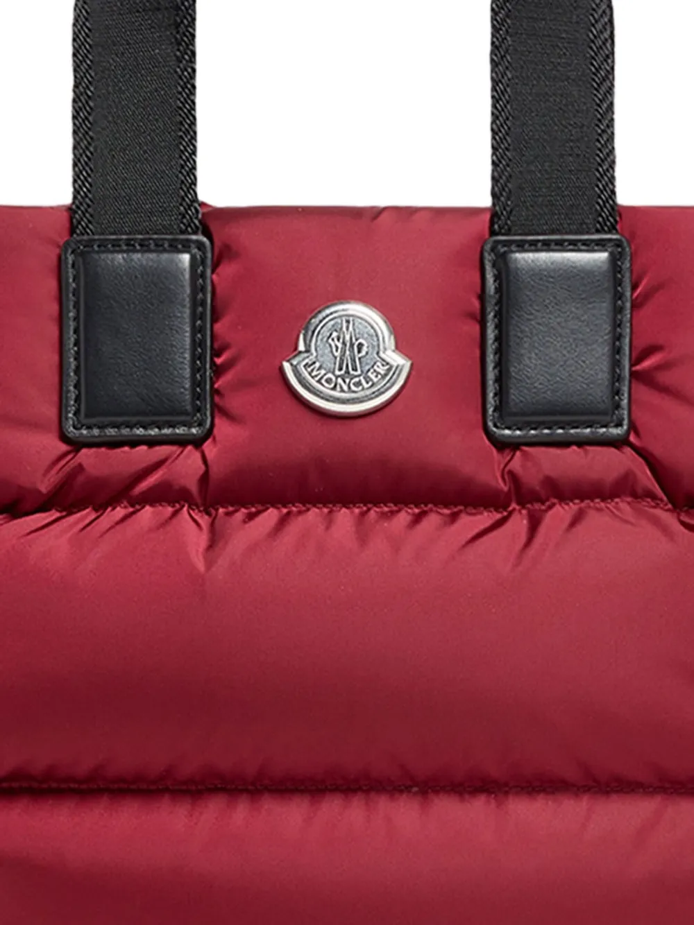 Moncler Caradoc gewatteerde schoudertas Rood
