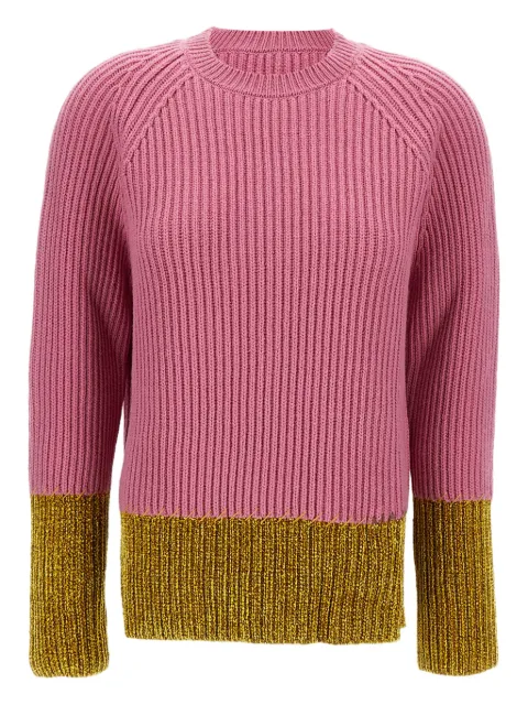 Marni ribbed panelled sweater