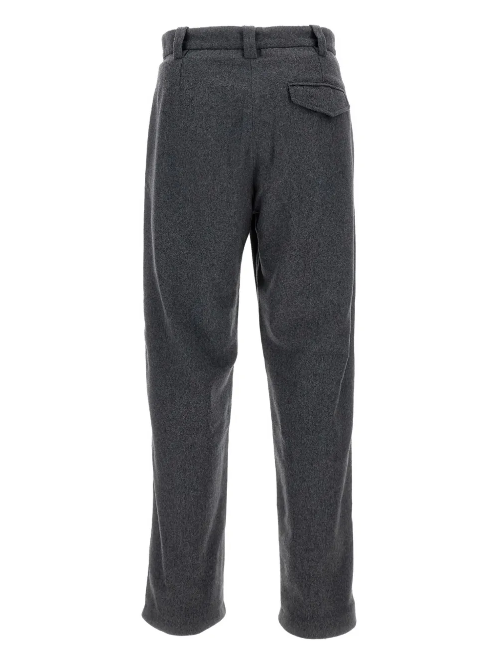 A.P.C. pleated wool-blend trousers Grijs