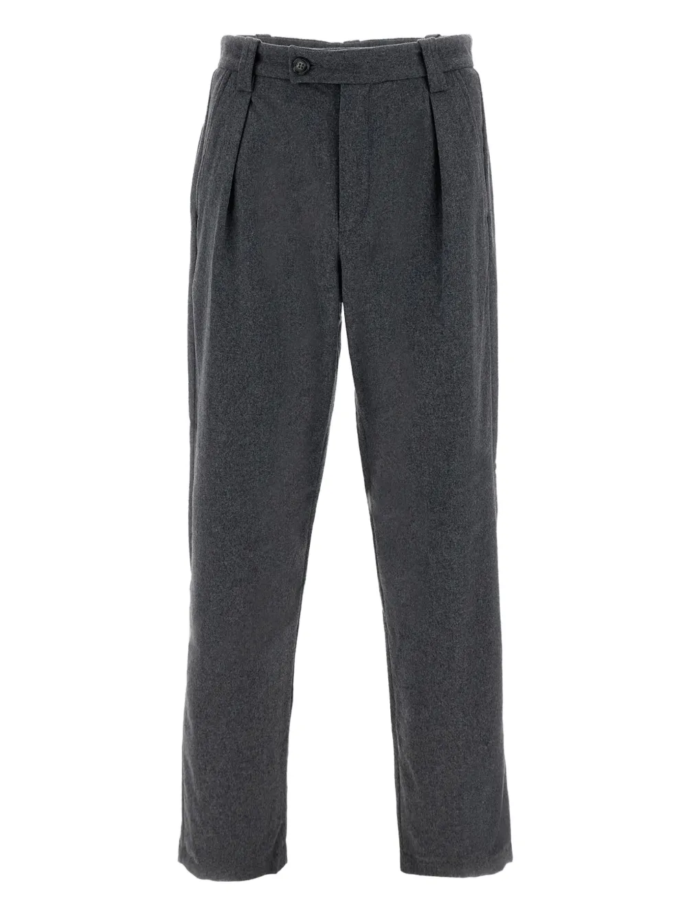 A.P.C. pleated wool-blend trousers Grijs