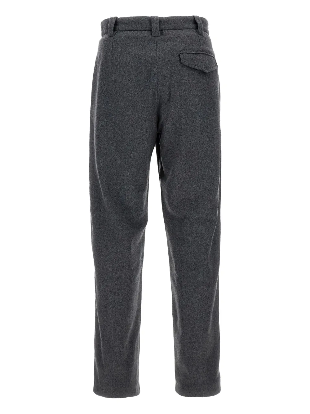 A.P.C. pleated wool-blend trousers - Grijs