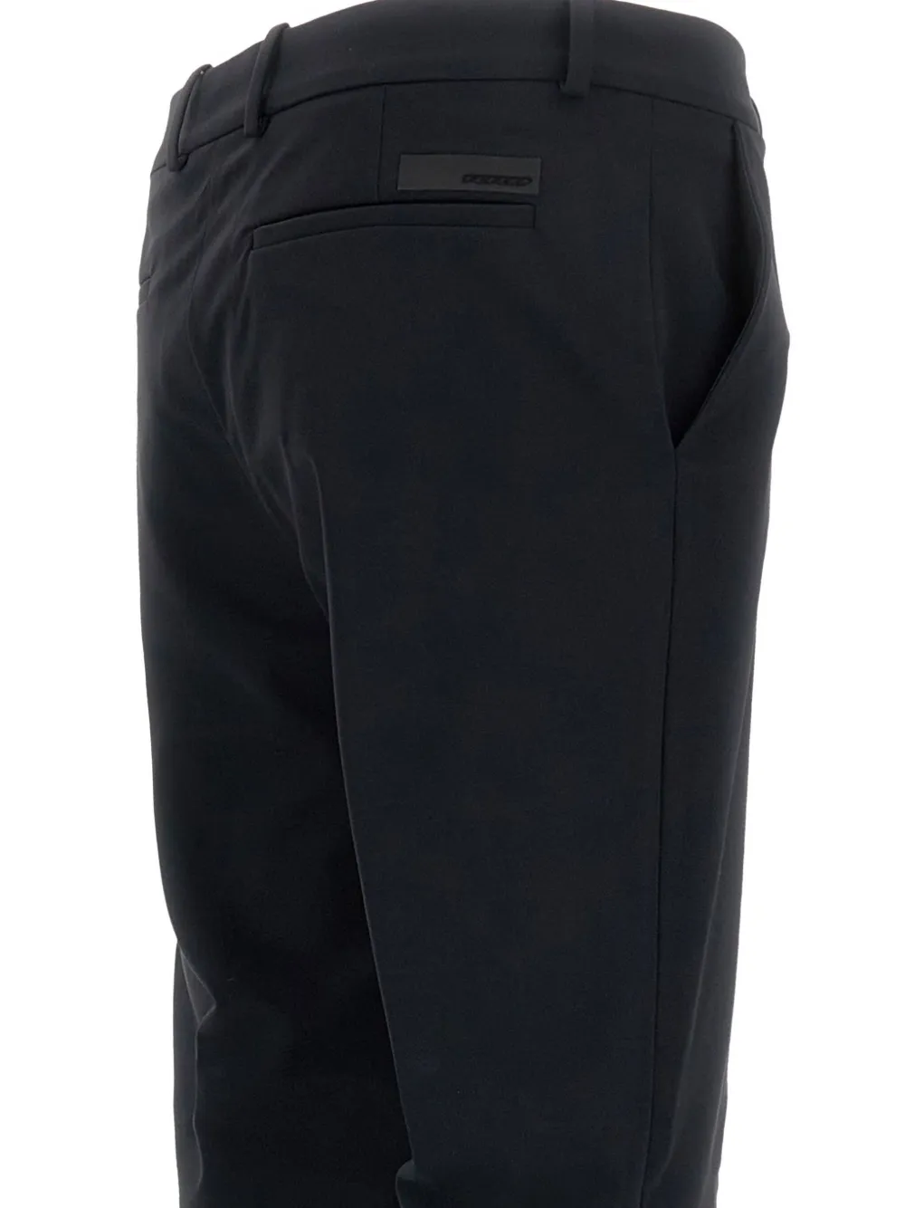 Roberto Ricci Designs Broek met omgeslagen pijpen Zwart