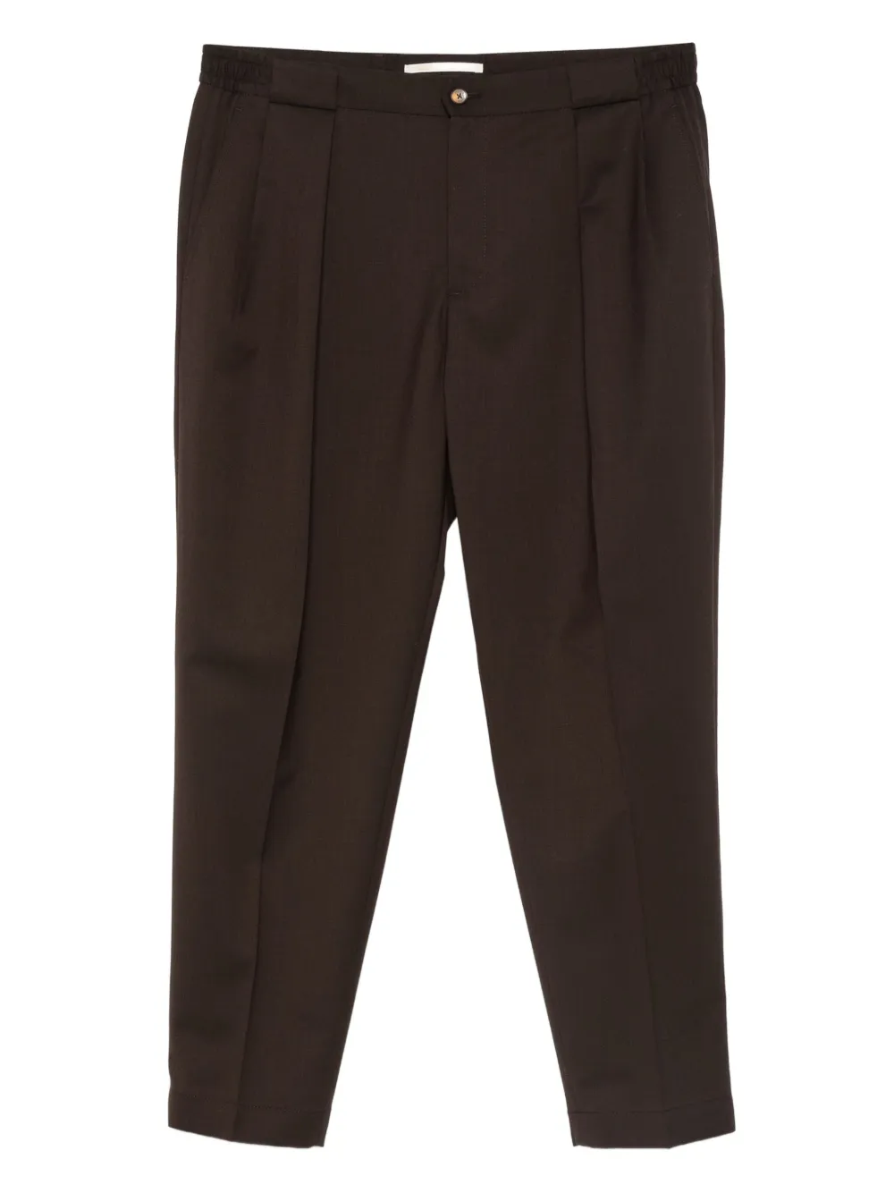 Briglia 1949 Portobello pleated-front trousers | Brown | Image 1