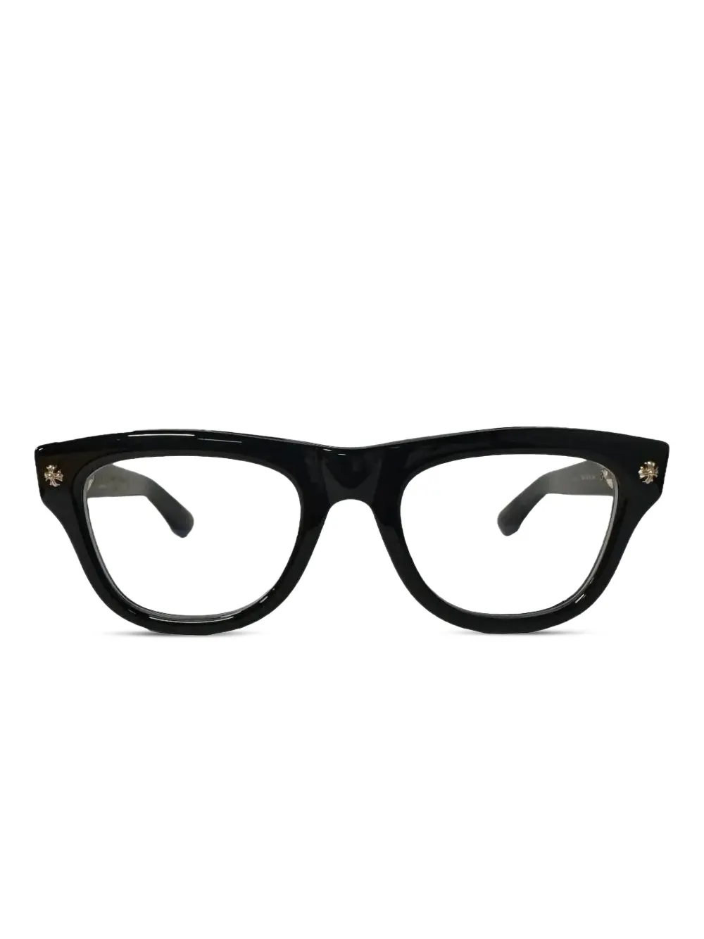 Chrome Hearts Trititsagain zonnebril Zwart