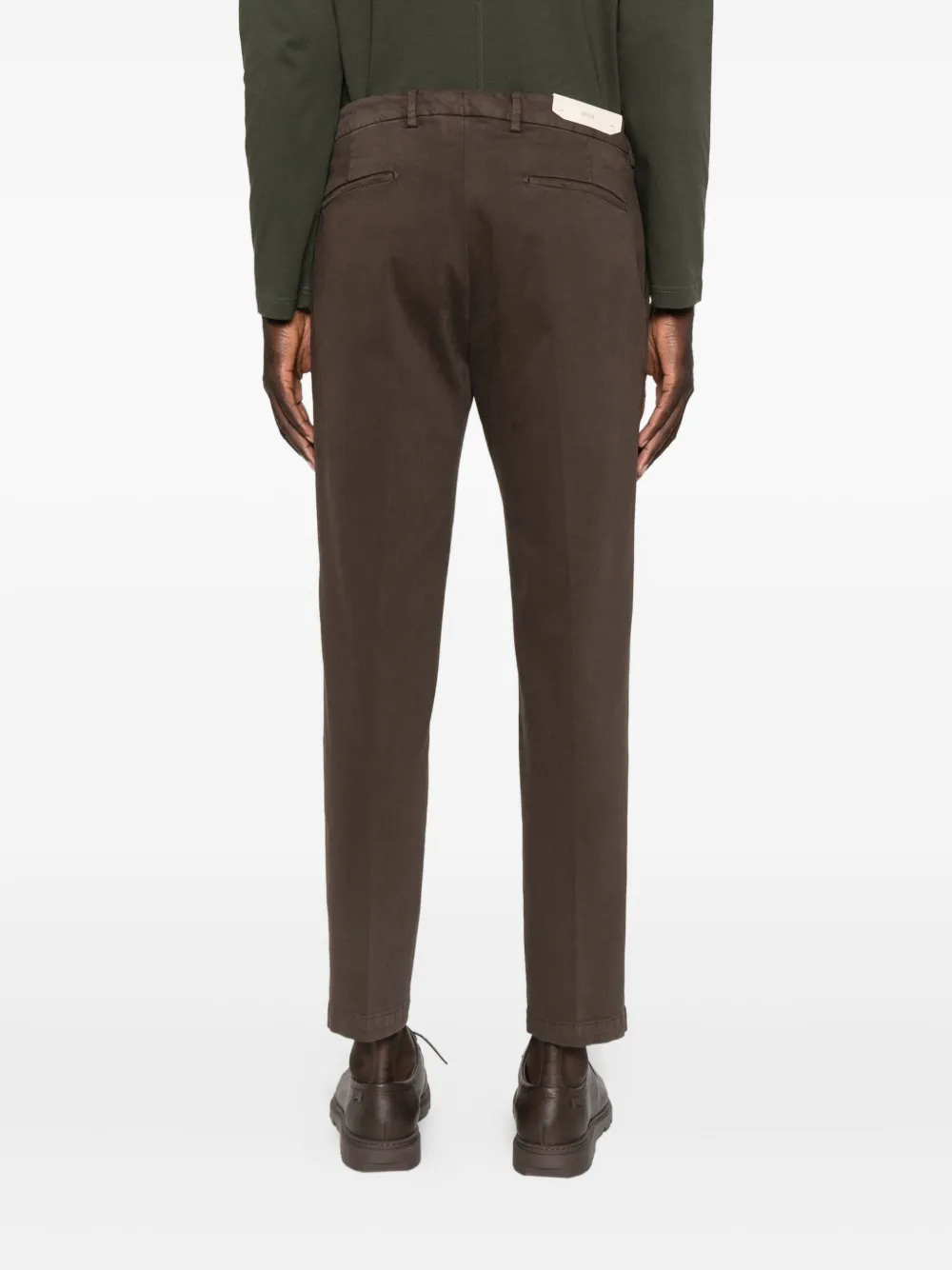 Briglia 1949 Broek met geplooide voorkant Bruin