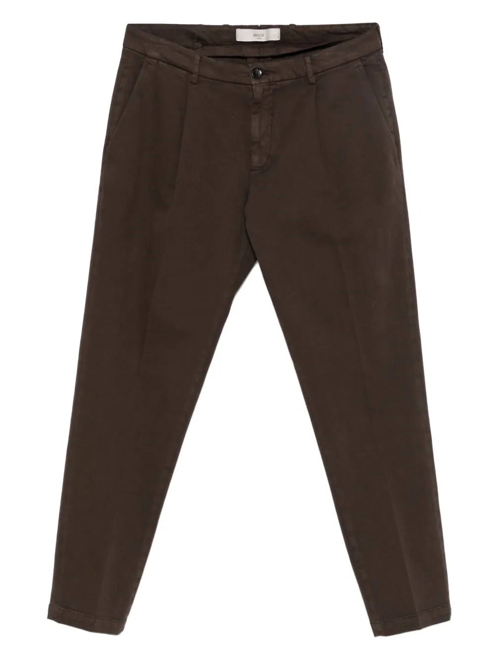 Briglia 1949 pleated-front trousers | Brown | Image 1