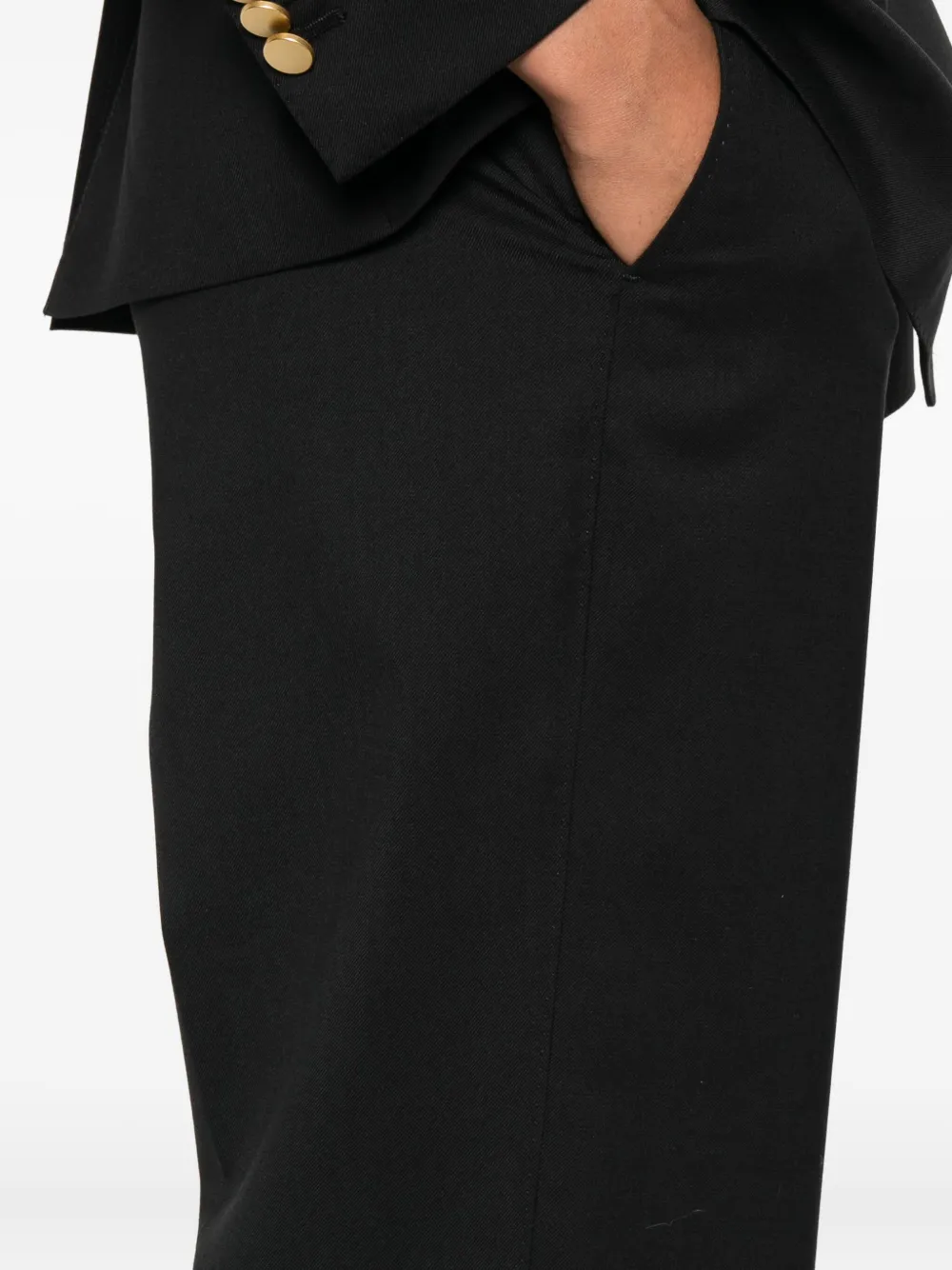 Tagliatore Blazer met dubbele rij knopen Zwart