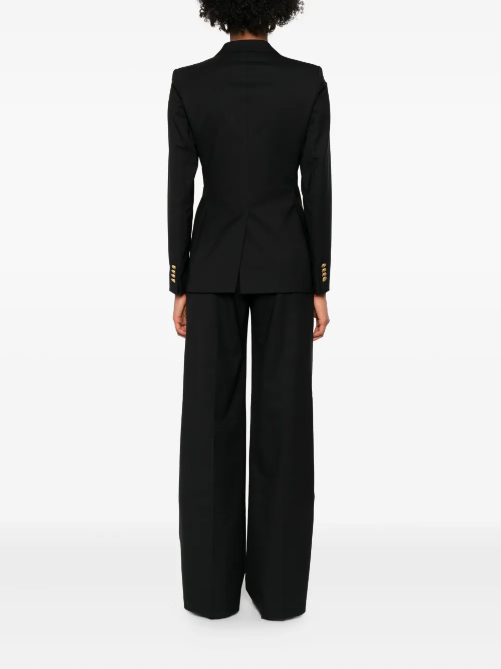 Tagliatore Blazer met dubbele rij knopen Zwart