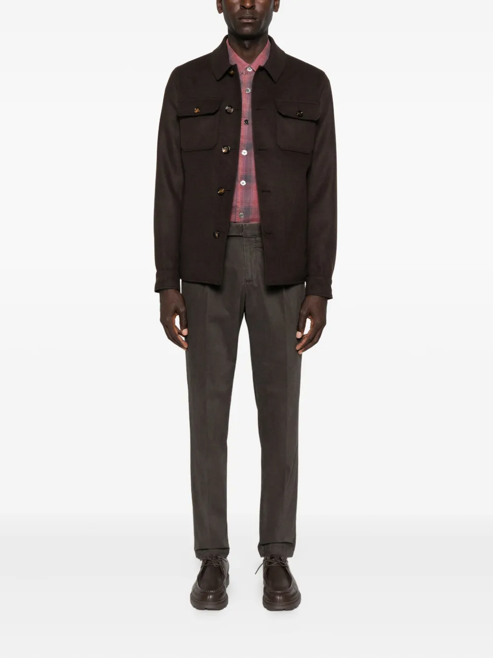 Kired button-fastening jacket | Shirt Jackets | Image 2